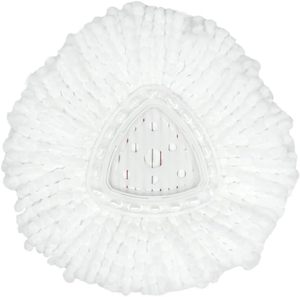 <span class=keywords><strong>Recambio</strong></span> de cabeza de mopa giratoria lavable de alta calidad 360 almohadilla de mopa de microfibra fácil para o-cedro triángulo fácil escurrir - Product Image 4