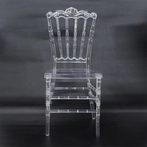 เก้าอี้งานแต่งงานเรซิ่นใสแบบโปร่งแสง ลดราคาพิเศษ เก้าอี้พลาสติกอะคริลิคสำหรับงานแต่งงาน เก้าอี้ฟีนิกซ์ เก้าอี้นโปเลียน สำหรับงานอีเว้นท์ - Product Image 4