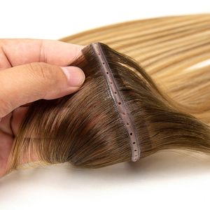 Extensiones de Cabello Humano Remy 100% Vietnamitas con Cutícula Alineada, Suaves y Lisas, Doble Trama a Máquina, Invisibles, con Orificio XO - Product Image 3
