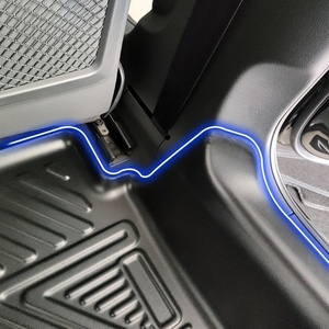 KQD lance un tapis de sol de voiture en TPE imperméable de haute qualité avec un design 5D pour Hyundai SONATA 2020 - Product Image 3