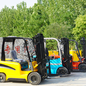 Manipulador telescópico personalizado hecho en <span class=keywords><strong>China</strong></span>, carretilla elevadora con batería de litio, carretilla elevadora con abrazadera para rollo de papel - Product Image 6