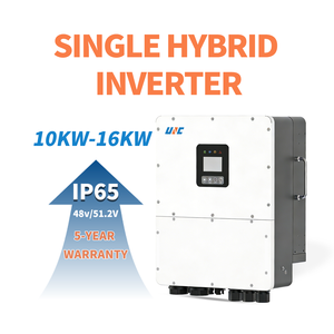 UNC 10000w 3MPPT On/Off Grid Monophasé IP65 10kw Utilisation Domestique CT WiFi Surveillance à Distance 360. Court-circuit - Product Image 1