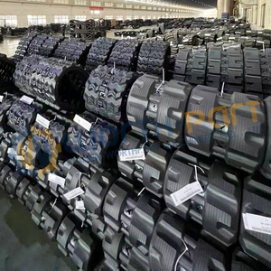 Chenilles en caoutchouc pour excavatrices Volvo Ec45 Ec55 Ec55B Ecr48C Komatsu Pc18Mr-2 Pc56, Chenilles en caoutchouc <span class=keywords><strong>Hyundai</strong></span> Hx35 Hx35Az 81Mh-27011 - Product Image 2