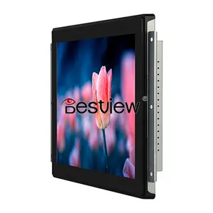 Độ sáng cao 1000nits ánh sáng mặt trời có thể đọc được bestview 19 inch Công Nghiệp Tất cả trong một cảm ứng PC kiosk