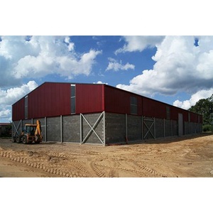 Vendita calda struttura prefabbricata struttura del telaio costruzione prefabbricata struttura in acciaio magazzino luce in lega di alluminio finestra o Pvc - Product Image 5