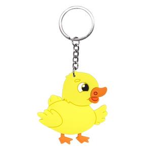 พวงกุญแจโลหะผสมสังกะสีรูปสัตว์การ์ตูนสุดสร้างสรรค์ - โมเดลสัตว์ขนาดใหญ่สำหรับแขวนกระเป๋า อุปกรณ์เสริมสำหรับกุญแจ - Product Image 6