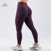 Haute qualité Slim Fit Nylon Spandex Compression Gym Leggings Pour Femmes Yoga pantalon butin personnalisé femmes vêtements de sport porter