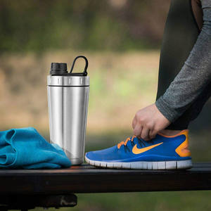 20oz Double Wall Leakproof Insulated Stainless Steel Shaker <strong>Bottle</strong> for Protein Mixes Kids <strong>Bottle</strong> Water - Product Image 5