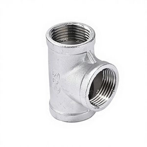 ข้อต่อท่อสแตนเลสแบบที (Tee) และข้อต่อท่อสแตนเลส (SS Pipe Fitting) ขนาด DN6-DN100 ผลิตในจีน วัสดุ 201 304/316  รับผลิตตามขนาดที่ต้องการ - Product Image 1