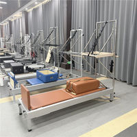 Cama Clásica de Pilates de Aluminio de Lujo con Torre para Uso Doméstico