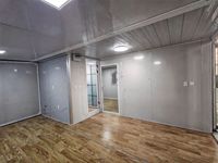 Maison conteneur de luxe extensible 20ft 40ft, maison mobile préfabriquée compacte avec salle de bain et cuisine