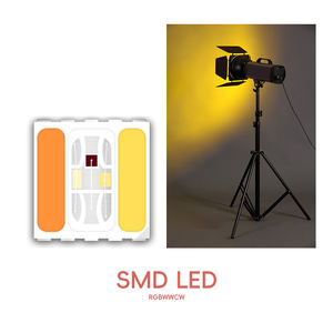 Professionnel 6064 R5MM SMD <span class=keywords><strong>LED</strong></span> RGBWW <span class=keywords><strong>2.5W</strong></span> Sanan Puce CRI95 120 Degrés pour Éclairage De Scène <span class=keywords><strong>LED</strong></span> Photographie Lumière - Product Image 1