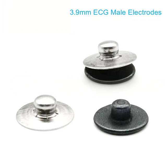 3.9mm Medical Disposable ECG Electrode Snap Conductive Snap Silver Chloride Snap