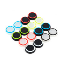 4PCS Antidérapant Silicone Analogique Joystick Cover Thumbstick Thumb Stick Grip Cap pour PS3 PS4 PS5 360 One Controller