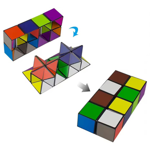 Cầm Tay Thần Tài Đồ Chơi 3D Vô Hạn Có Thể Gập Lại Chuyển Biến Hình Học Câu Đố Sao <span class=keywords><strong>Cube</strong></span> Ma Thuật <span class=keywords><strong>Cube</strong></span> Set Cho Trẻ Em Và Người Lớn - Product Image 4