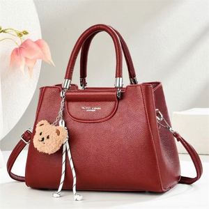 Bolso de Mano Minimalista de Color Sólido, Bolso Bandolera para Dama, Bolso Casual de Cuero PU - Product Image 6