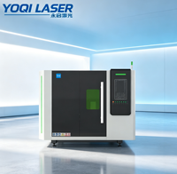 Máquina de Corte Láser de Fibra con Mesa Intercambiable YOQI X2-4020, CNC, Refrigeración por Agua, para Chapa Metálica, 1500W-6000W, 3 Ejes, Alta Velocidad