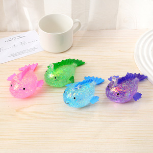 Juguete Antiestrés Novedoso para Niños, Pez y Ballena de Plástico Suave con Maltosa, Elástico, Alivia el Estrés, Unisex, para Todas las Edades - Product Image 1