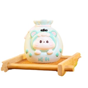 Animal Party Blind <b>Box</b> Resin Figurines Cute Cartoon Characters Desktop Dolls For Kids Holiday Gifts - Product Image 5