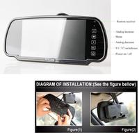 Sistema de espejos retrovisores con detección de punto ciego, visión nocturna HD, impermeable, cámara gran angular para camiones semi-remolque