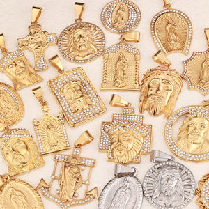 Cadeau Religieux Catholique Noir Gallstone Chapelet Perles de Prière Croix Pendentif Collier <span class=keywords><strong>Saint</strong></span> <span class=keywords><strong>Père</strong></span> Médaille Croix <span class=keywords><strong>Saint</strong></span> Benoît Patron - Product Image 1