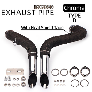 Sistema de Escape para Motocicleta, Escape Deportivo para Sportster, Escape para Motocicleta XL883, para Softail Sportster 883 1200 - Product Image 5