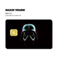 Autocollants en vinyle Amovible et étanche Premium 3M de protection de la peau pour carte de débit Visa