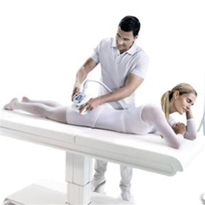 Combinaison amincissante blanche Hongde LPGBS pour les traitements <span class=keywords><strong>de</strong></span> la <span class=keywords><strong>cellulite</strong></span> et les massages, nylon et élasthanne - Product Image 1