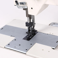 Machine à coudre industrielle professionnelle à grande vitesse de matériel épais vertical de Double aiguille de bras long de la vente élevée 220v