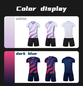 Maillots de football respirants vierges en polyester de la meilleure qualité uniformes de football personnalisés à gratter - Product Image 6