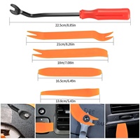 Lot de 105 attaches, rivets et clips en nylon pour garnitures de panneaux de porte et capots de voiture