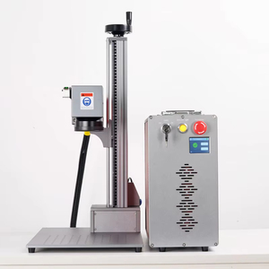 เครื่องแกะสลักและทำเครื่องหมายด้วยเลเซอร์ไฟเบอร์ CNC แบบระบายความร้อนด้วยอากาศ Lightburn JPT MOPA M7 50W/60W/100W สำหรับโลหะ รองรับไฟล์ DXF/BMP/AI/PLT - Product Image 1