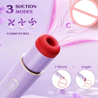 Neuer Multifunktionaler Mini-Lippenstift-Vibrator 3-in-1 mit 10 Vibrationsmodi Klitoris- und Brustwarzen-Stimulator für Frauen
