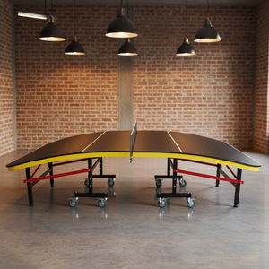 Mesa de <span class=keywords><strong>Teqball</strong></span> Plegable Resistente a la Intemperie, Mesa de Teq Curva con Logotipo Personalizado para Entrenamiento y Competición en Interiores y Exteriores - Product Image 1