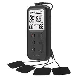 ROOVJOY Professional TENS EMS Unit for Physical Therapy with 50 modes and timer function