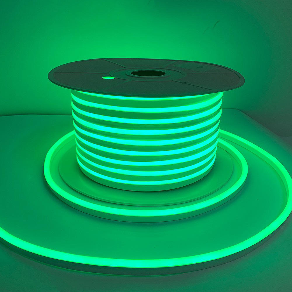 AC110V 220V Waterproof Neon Lights 8 * 16mm SMD2835 IP67 100m/roll PVC Outdoor Lighting Silicone Flexible LED Light Strip