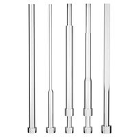 Perno expulsor recto de acero de resorte 65Mn DIN 1530, pino extractor de 13 mm resistente a altas temperaturas para clips de acetato y moldes de compresión