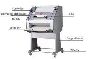 Machine à fabriquer des baguettes françaises automatique avec moteur, 20 pièces/minute, équipement complet de boulangerie - Product Image 4