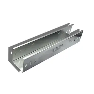 Soporte OEM ODM Servicio Multipropósito Industrial Trunking Acero Galvanizado Tipo de canal Bandeja de cable