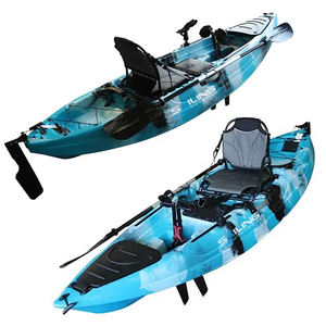 <span class=keywords><strong>Precio</strong></span> de fábrica <span class=keywords><strong>profesional</strong></span> Canoa de plástico Pesca <span class=keywords><strong>Kayak</strong></span> de un solo asiento A Pedal con agujero para encontrar peces para ocio - Product Image 6