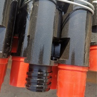 Tige de forage à fond de trou 3m QZJ100B, accessoires d'outillage de forage noirs soudés par friction, fabrication de qualité supérieure
