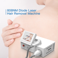 Appareil de beauté portable pour l'épilation au laser diode 808 nm, rajeunissement de la peau