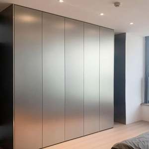 Armoire de chambre moderne extensible et pliable, finition haute brillance, personnalisable, fabrication usine - Product Image 4