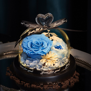 การชาร์จพลังงานแสงแบบจีนนำโชค,มือโบกทองกวักมือแมวนำโชคดอกไม้ที่เก็บรักษาไว้ Maneki By - Product Image 6