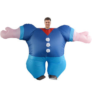 Halloween trang phục bên phụ kiện-<span class=keywords><strong>Popeye</strong></span> Inflatable trang phục hiệu suất Màu xanh thủy thủ trang phục - Product Image 4