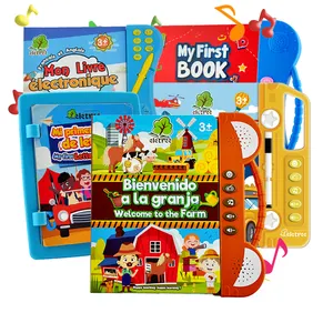 Children'S Roar At The Zoo 10 Buttons Sound Book Printing Audio Book With Sound Module