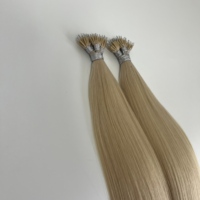 Extensions de cheveux Remy 100g en gros, alignées sur les cuticules, double tirage, sans nœuds, sans perte, pointe Nano Ring, cheveux mongols teints