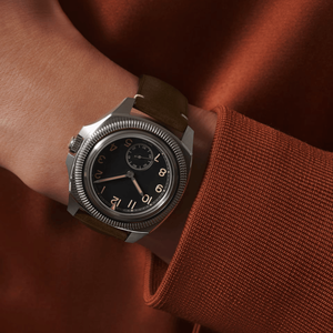 Reloj Mecánico Automático para Hombre, Estilo Vintage, Esfera Pequeña para Segundos, Correa de Cuero, Bisel Acanalado, Reloj de Pulsera Longinesing - Product Image 3