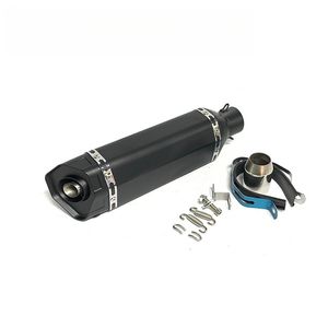 Silenciador de Motocicleta Personalizado con Tubo de Escape Hexagonal de Fibra de Carbono, Universal y Resistente a Altas Temperaturas - Product Image 5