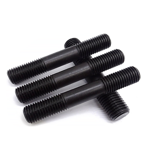 Boulons à double extrémité de haute résistance de qualité 12.9 pour la fixation de moules Tiges filetées d'oxyde noir M12 à M36 - Product Image 1